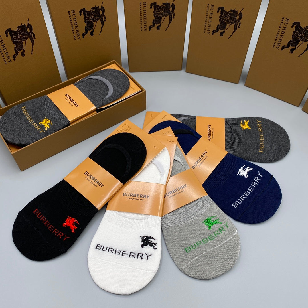 Burberry Short Socks - 5-Pair Pack