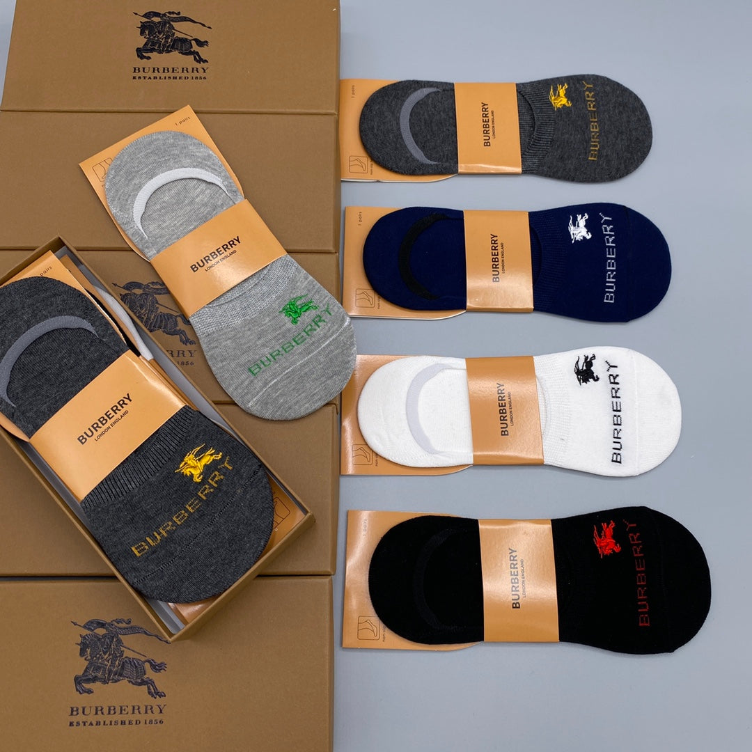 Burberry Short Socks - 5-Pair Pack