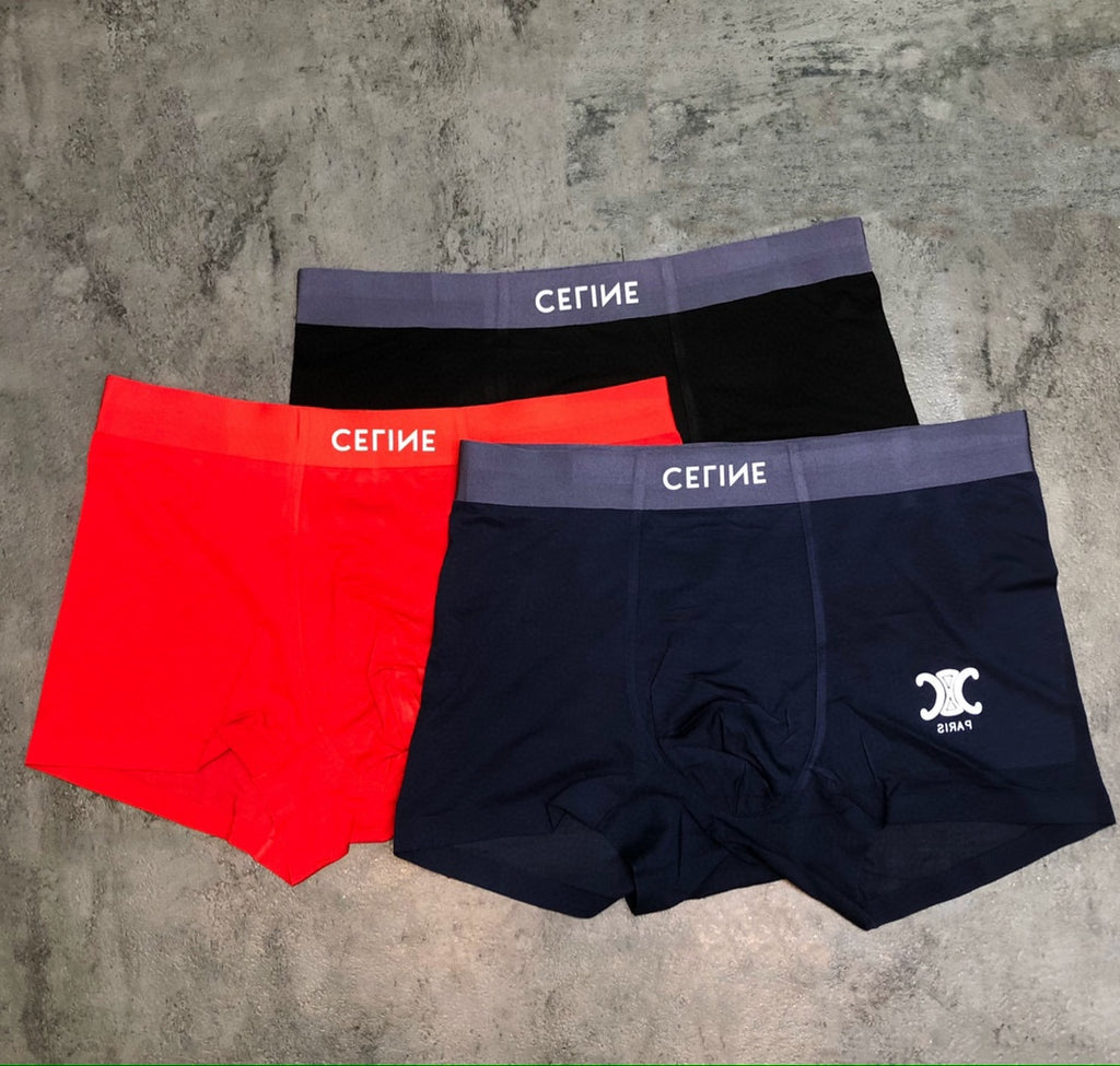 Celine Modal Men's Boxer Briefs - 3-Piece Box