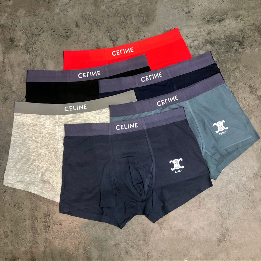 Celine Modal Men's Boxer Briefs - 3-Piece Box