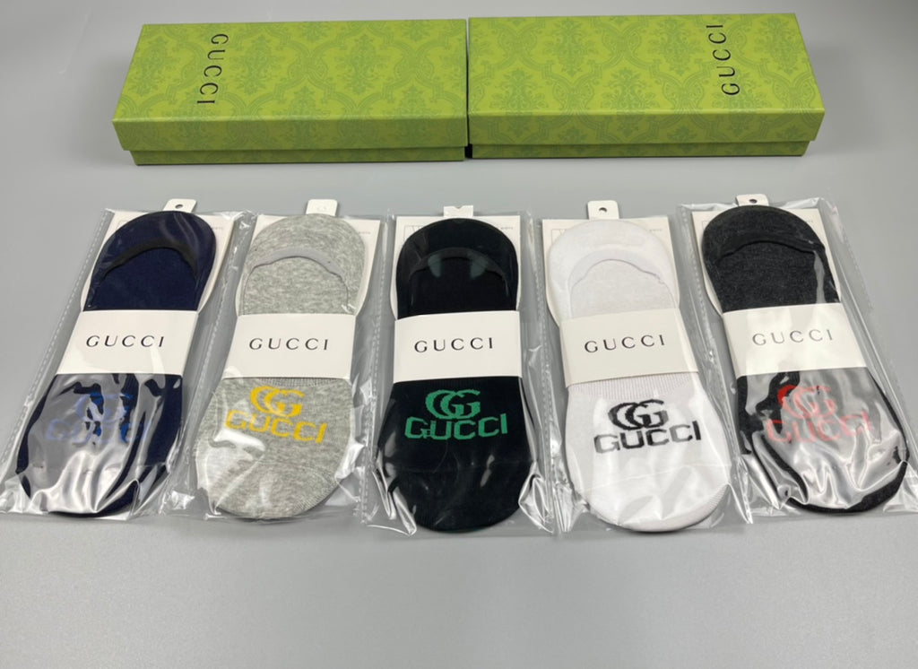 Gucci Cotton Socks - 5-Pair Pack