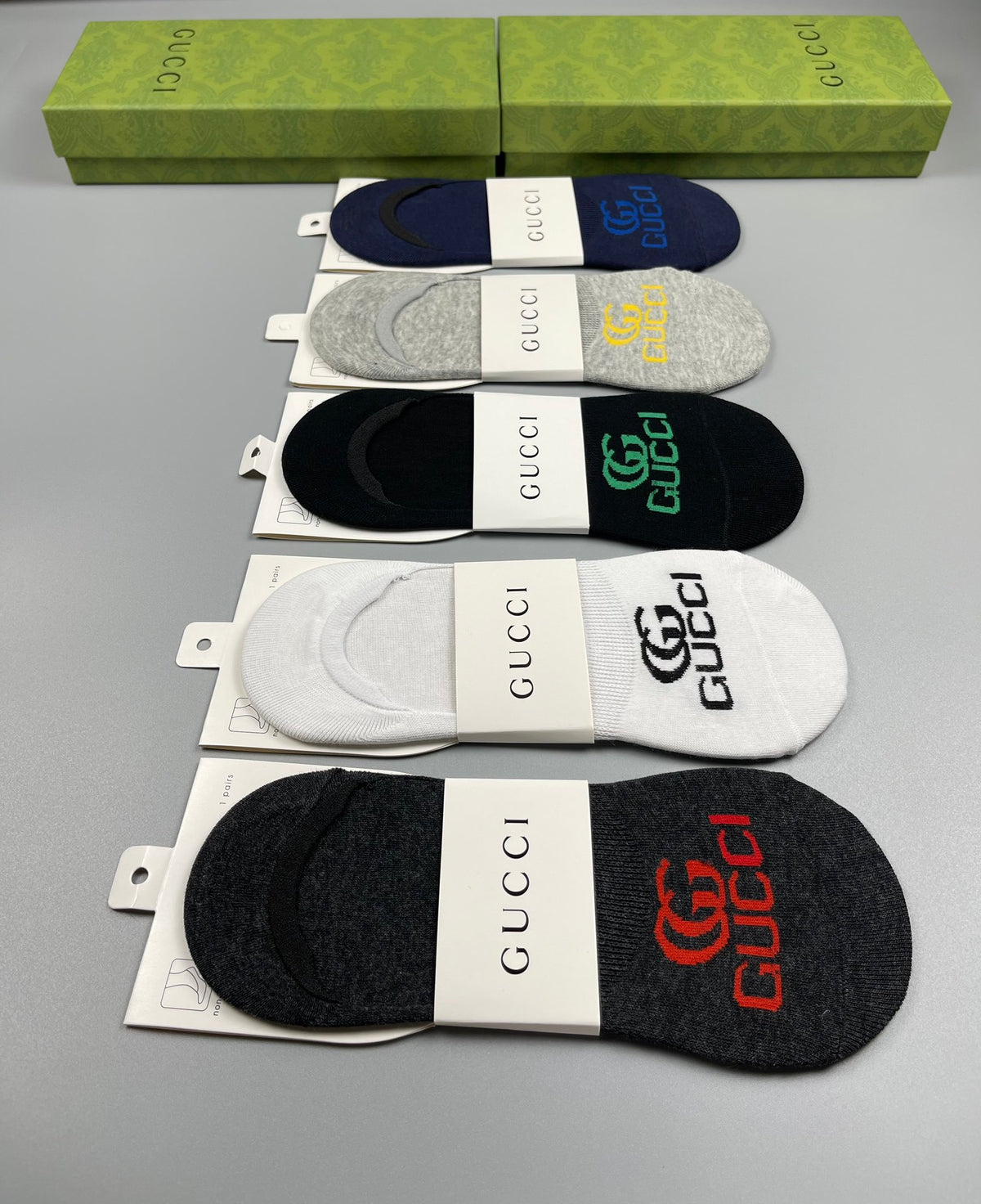 Gucci Cotton Socks - 5-Pair Pack