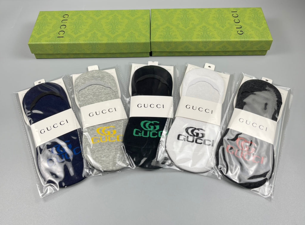 Gucci Cotton Socks - 5-Pair Pack