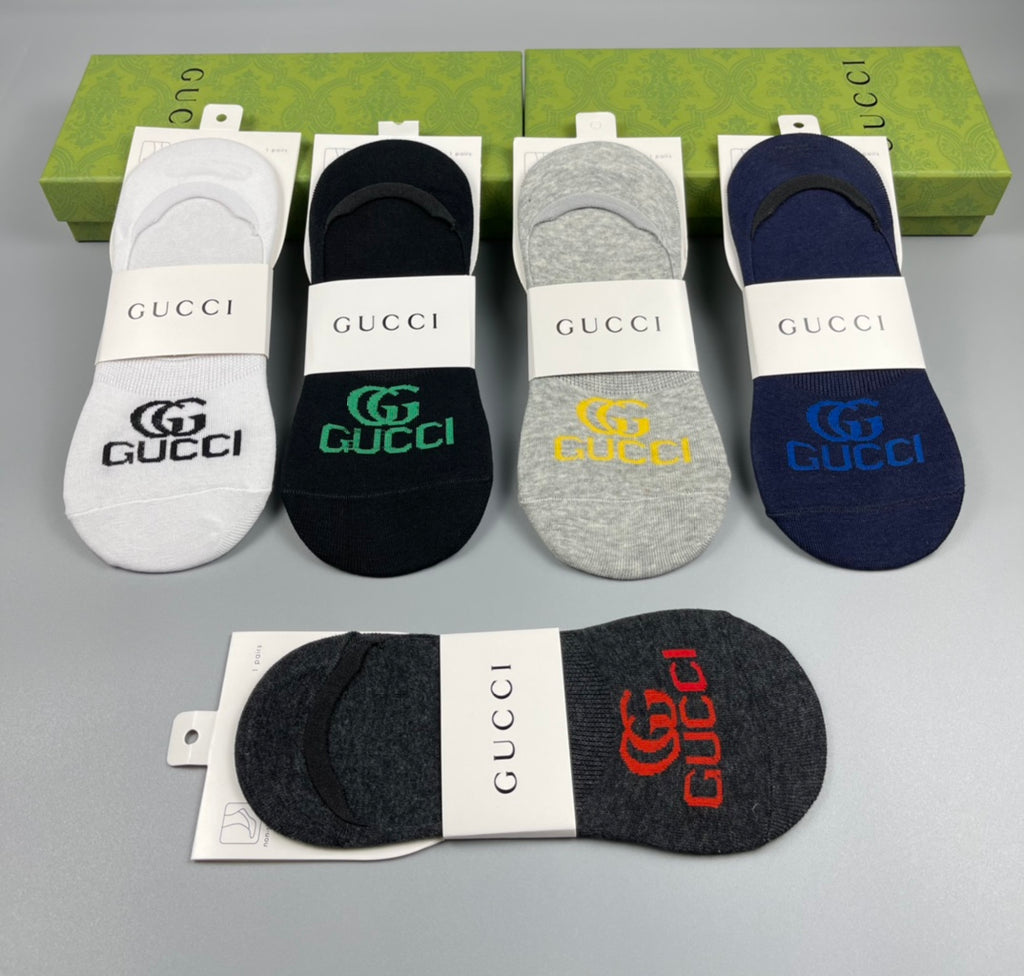 Gucci Cotton Socks - 5-Pair Pack