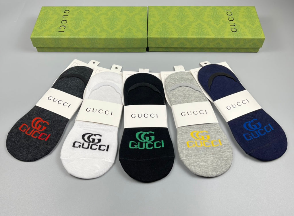 Gucci Cotton Socks - 5-Pair Pack