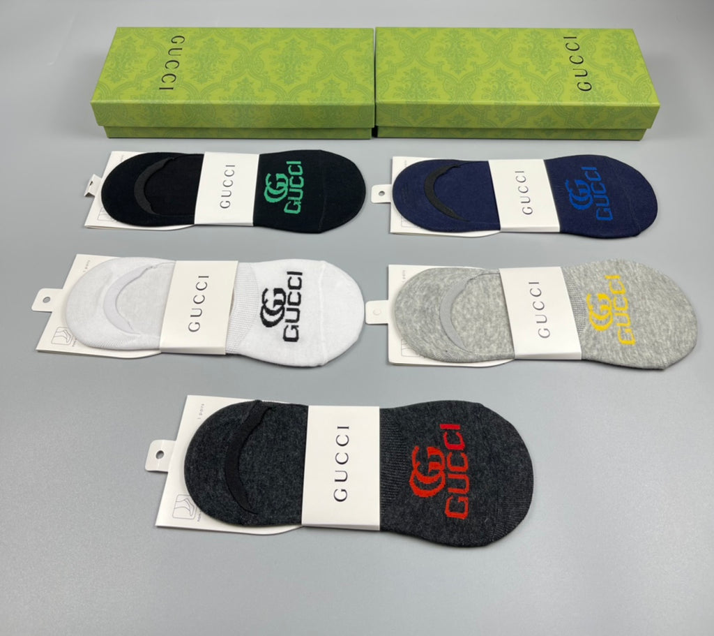 Gucci Cotton Socks - 5-Pair Pack