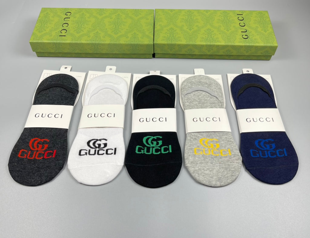 Gucci Cotton Socks - 5-Pair Pack