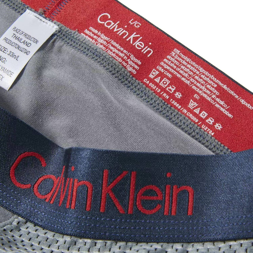 Calvin Klein Perforated Men's Trunk Underwear - 3-Piece Box