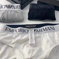 Emporio Armani Men's Briefs - 3-Piece Box - Sizes L-XXL