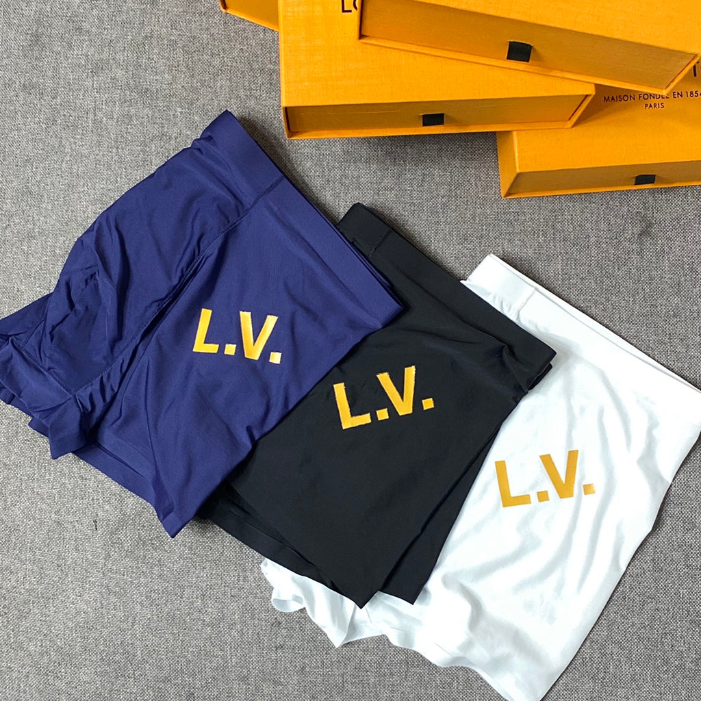 Louis Vuitton Ice-Silk Men's Boxer Briefs - 3-Piece Box