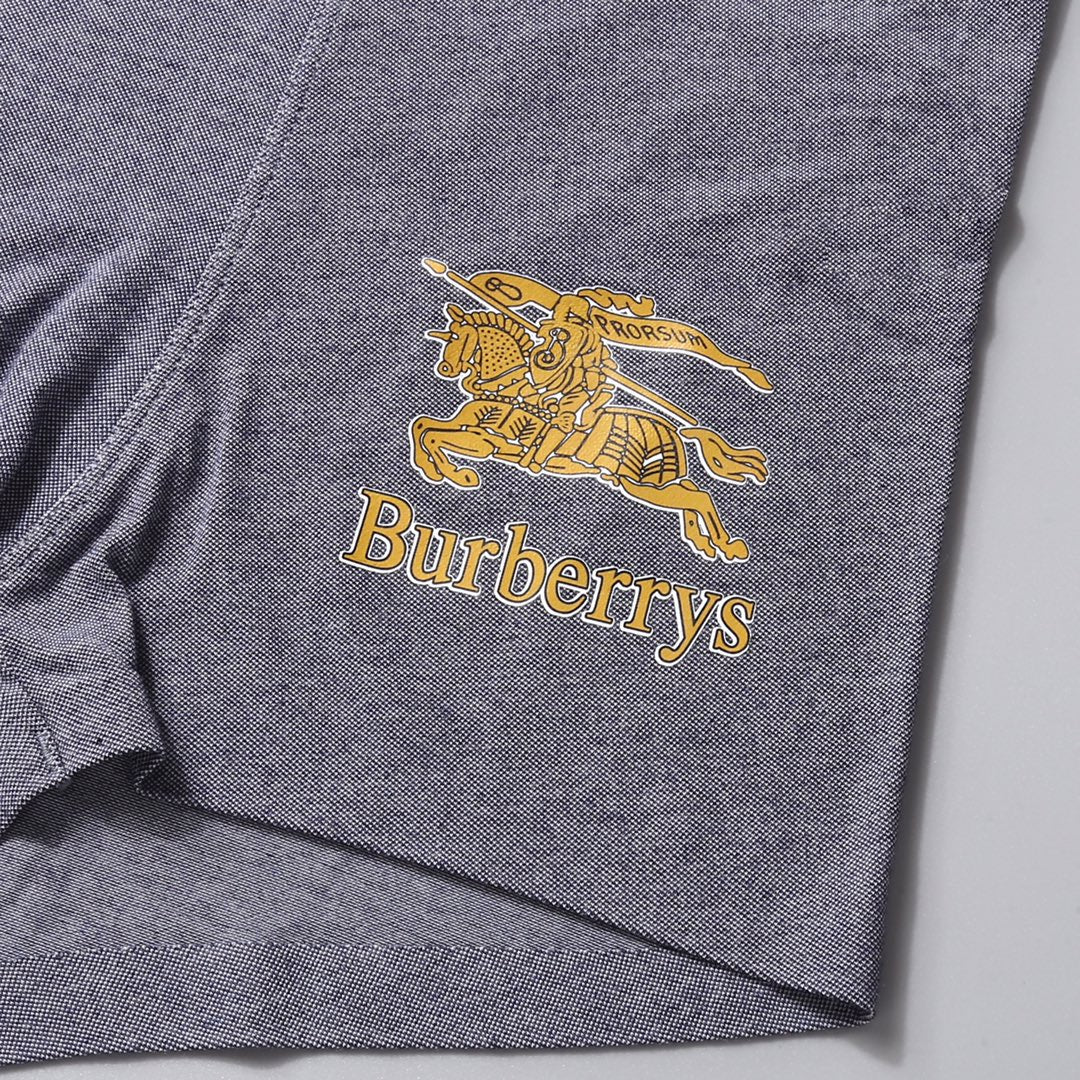 Burberry Visible Waistband, Colour And Emblem Details Men's Boxer Briefs - 3-Piece Box