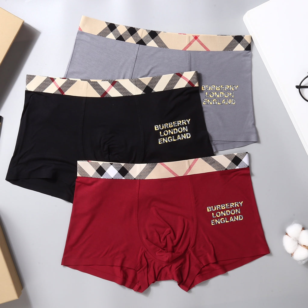 Modal Men's Boxer Briefs - 3-Piece Box