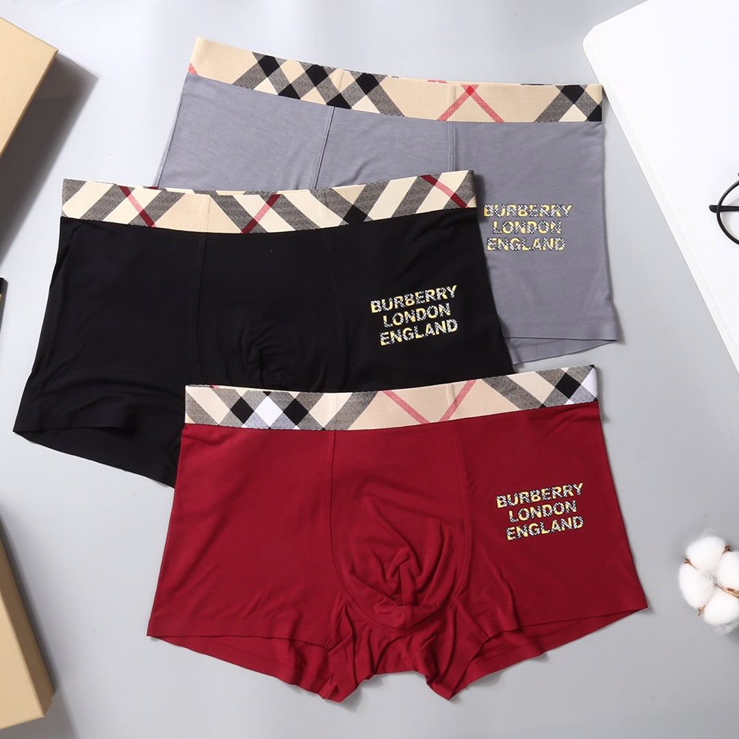 Modal Men's Boxer Briefs - 3-Piece Box