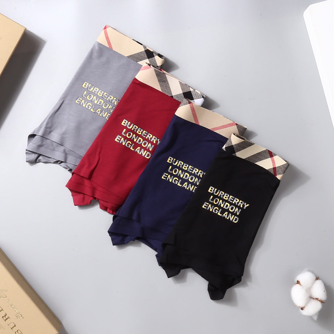 Burberry Modal Men's Boxer Briefs - 3-Piece Box