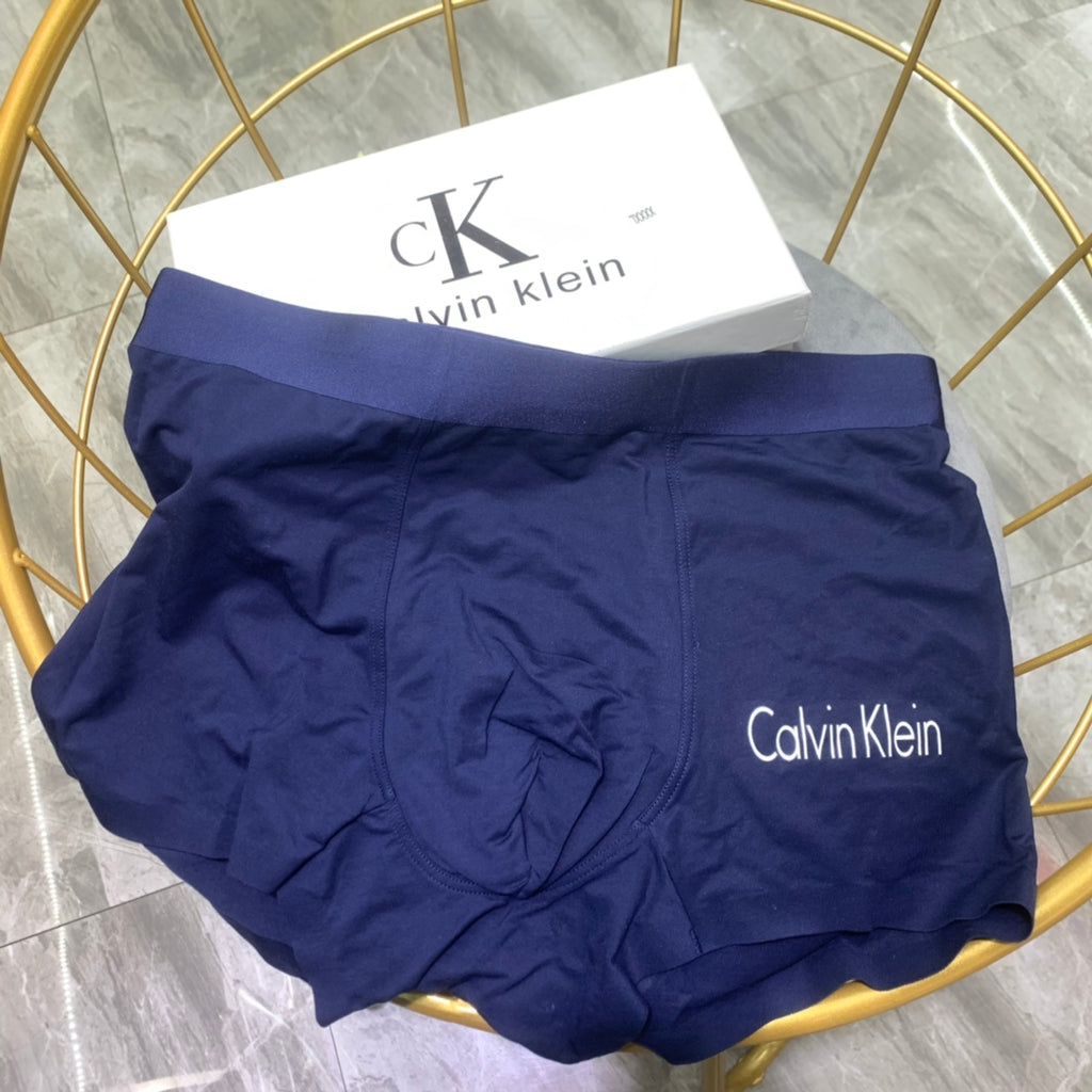 Calvin Klein Milk-Silk Men's Boxer Briefs - 3-Piece Box
