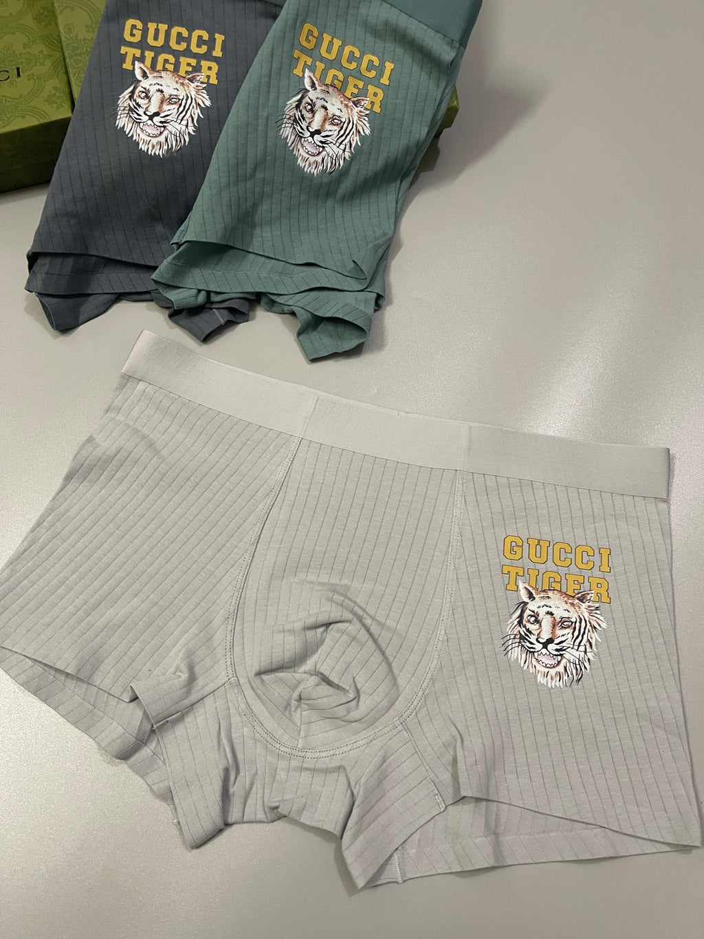 Gucci Cotton Men's Boxer Briefs - 3-Piece Box