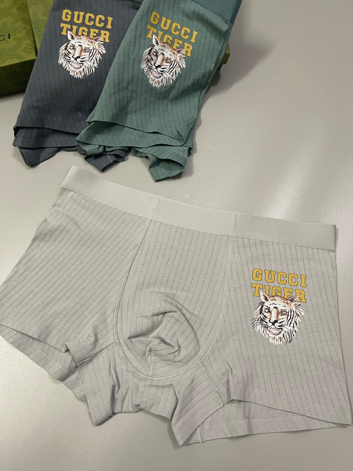 Gucci Cotton Men's Boxer Briefs - 3-Piece Box