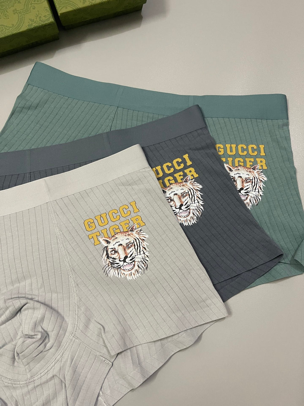 Gucci Cotton Men's Boxer Briefs - 3-Piece Box