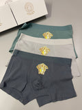 Versace Cotton Men's Boxer Briefs - 3-Piece Box