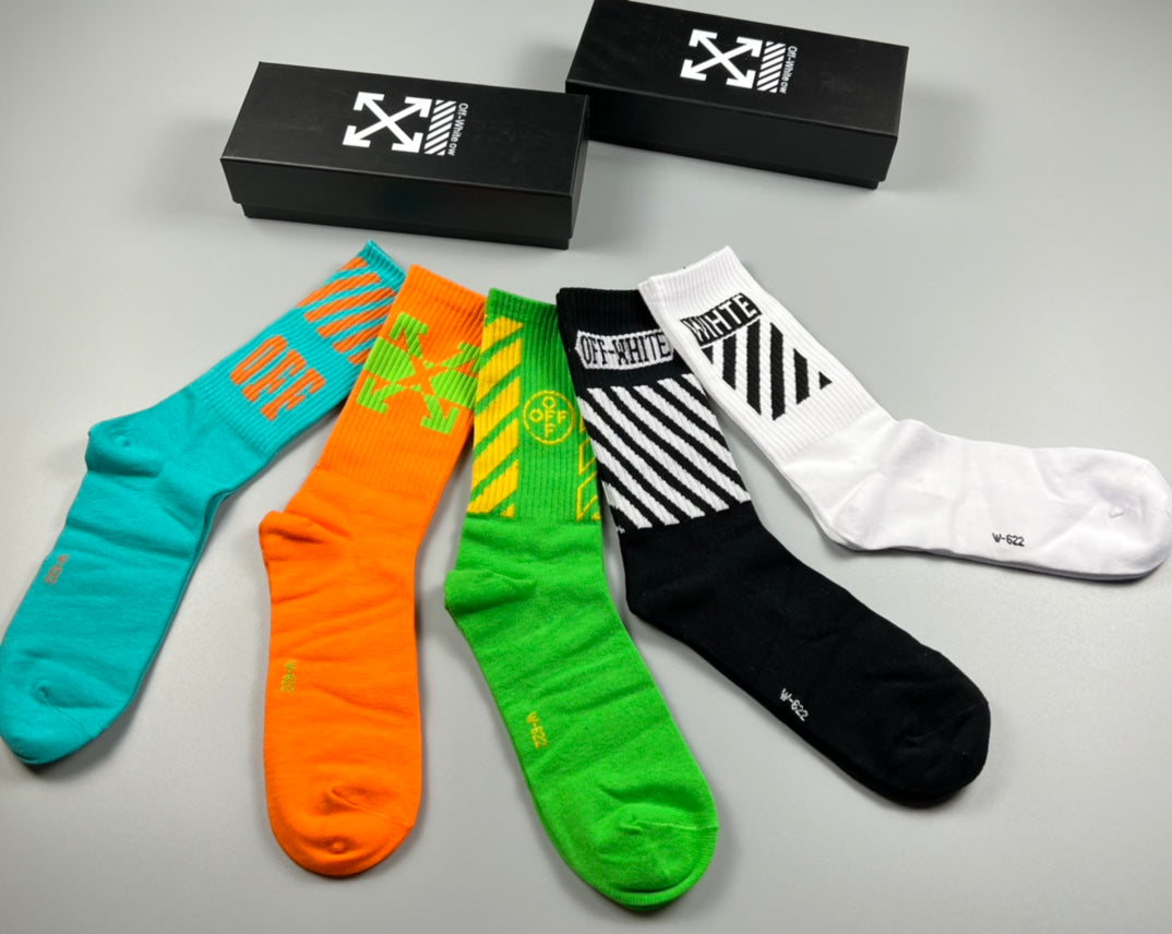 Cotton Short Socks - 5-Pair Pack