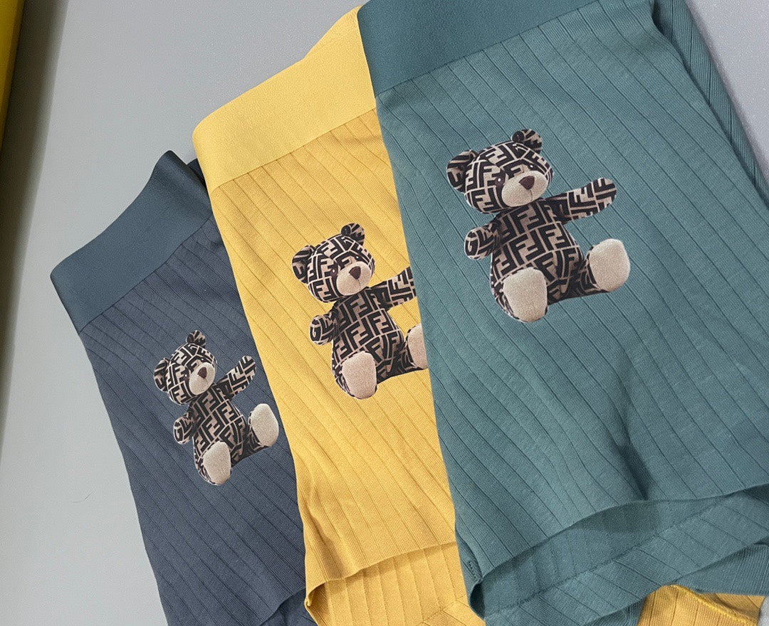Fendi Cotton Men's Boxer Briefs - 3-Piece Box