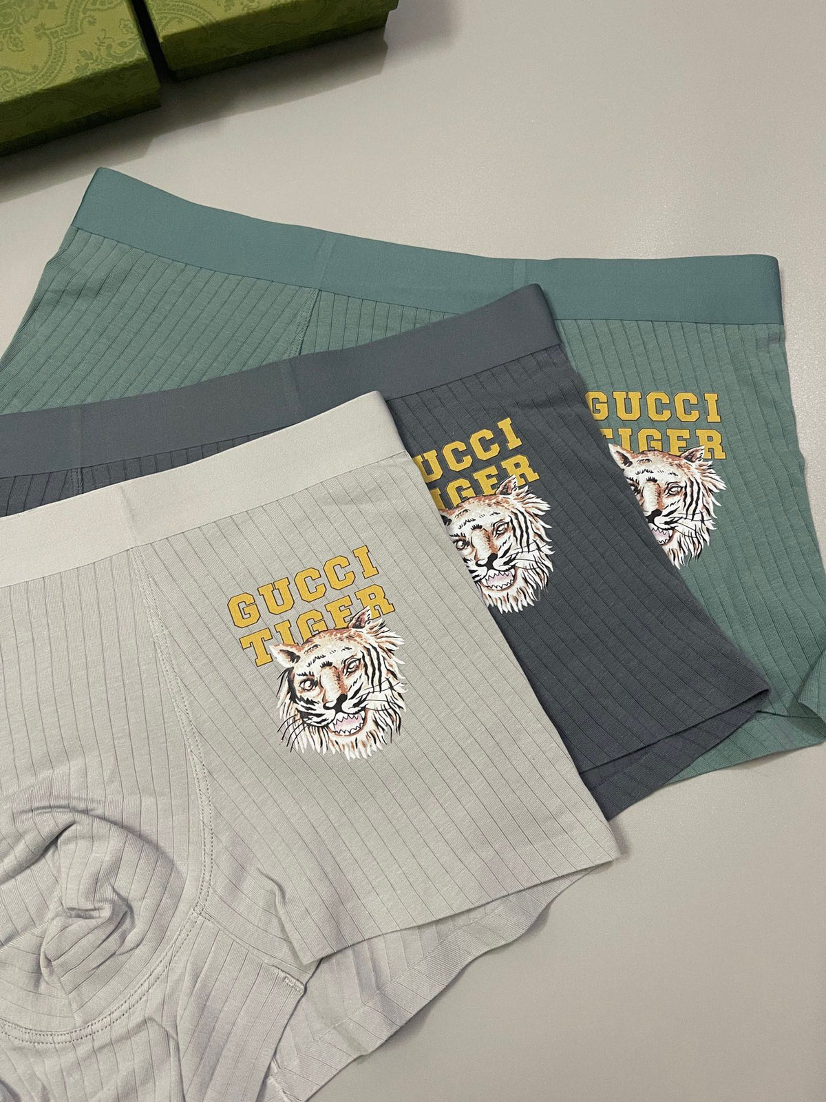 Gucci Cotton Men's Boxer Briefs - 3-Piece Box