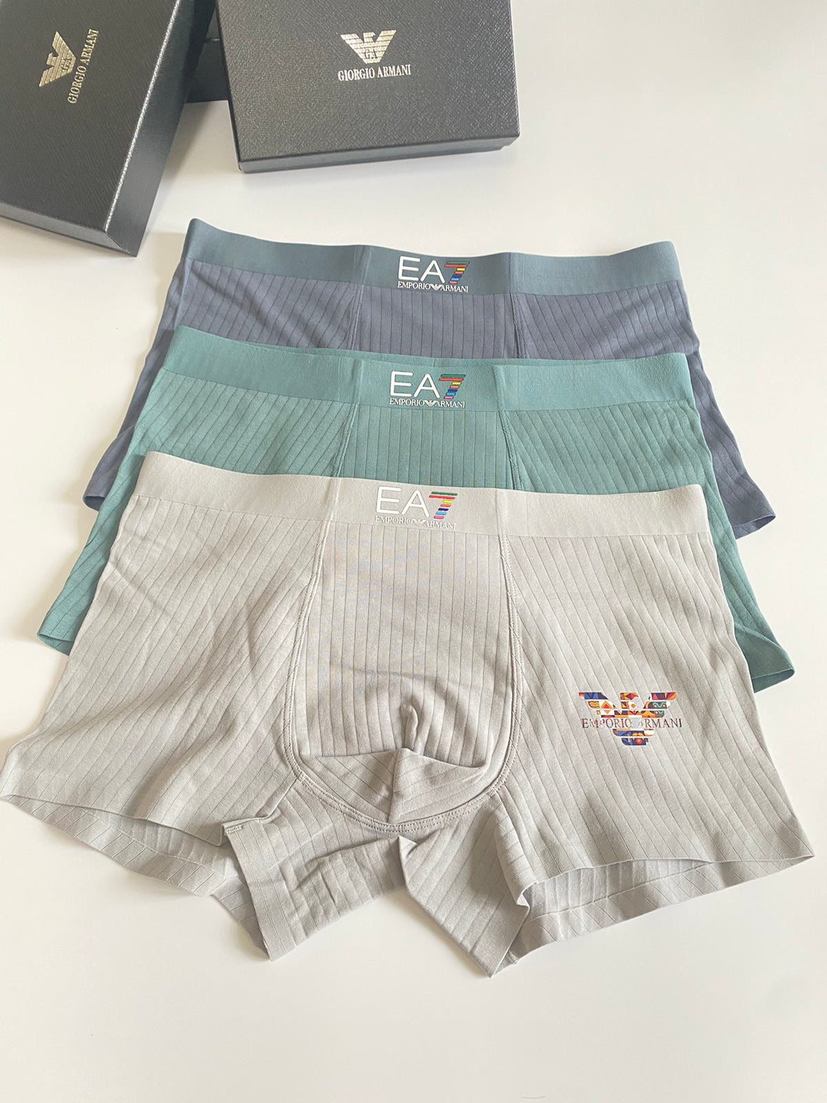 Armani Modal Men's Boxer Briefs - 3-Piece Box