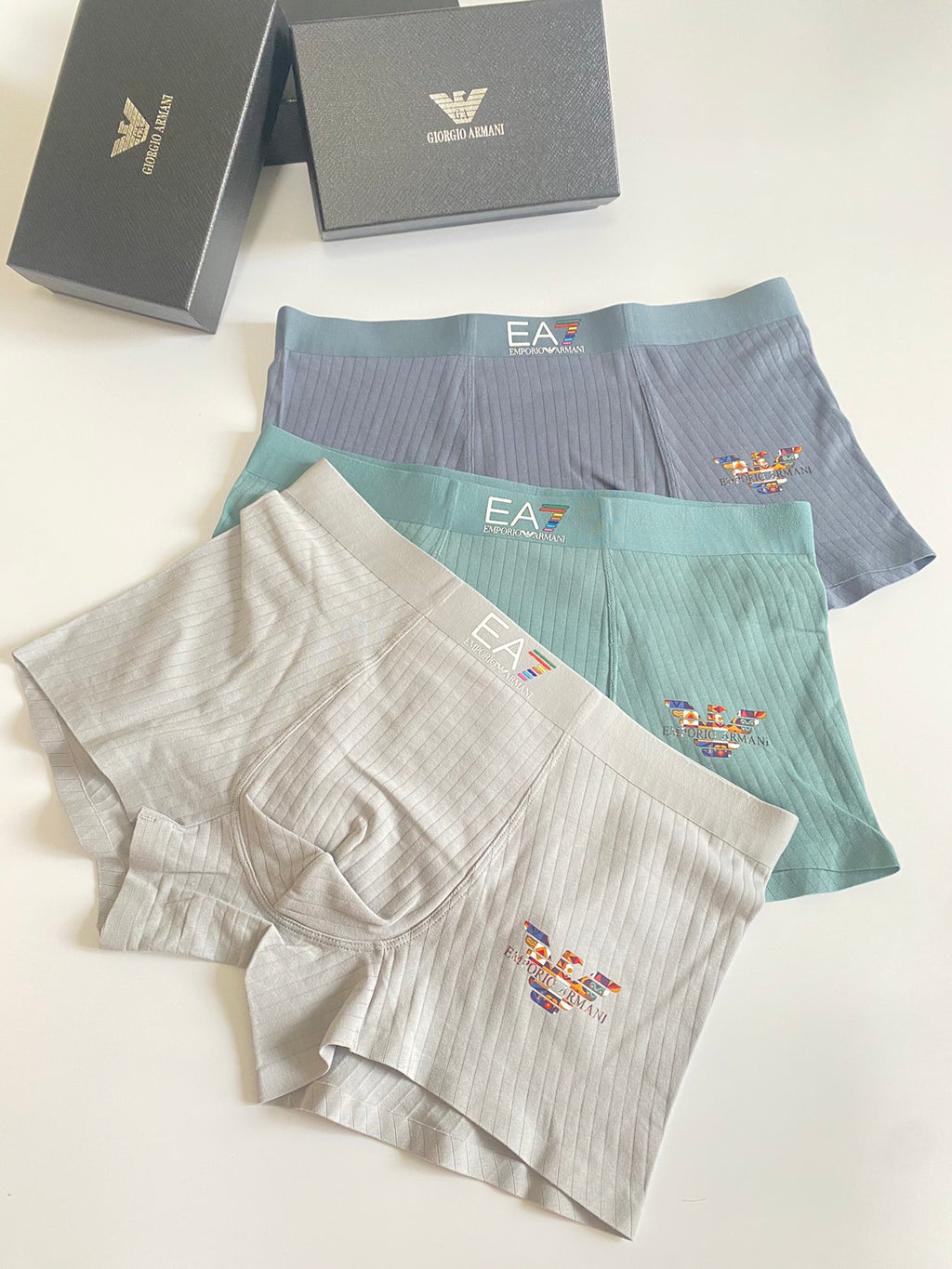 Armani Modal Men's Boxer Briefs - 3-Piece Box