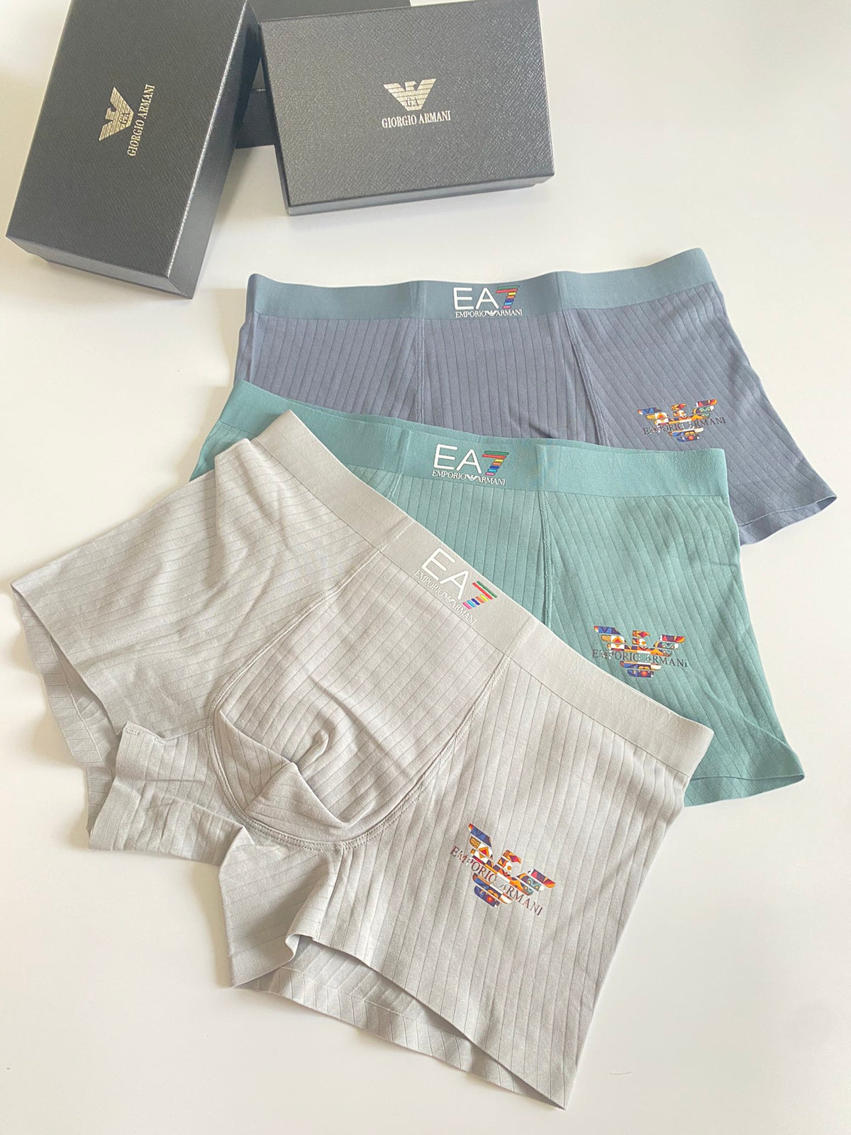 Armani Modal Men's Boxer Briefs - 3-Piece Box