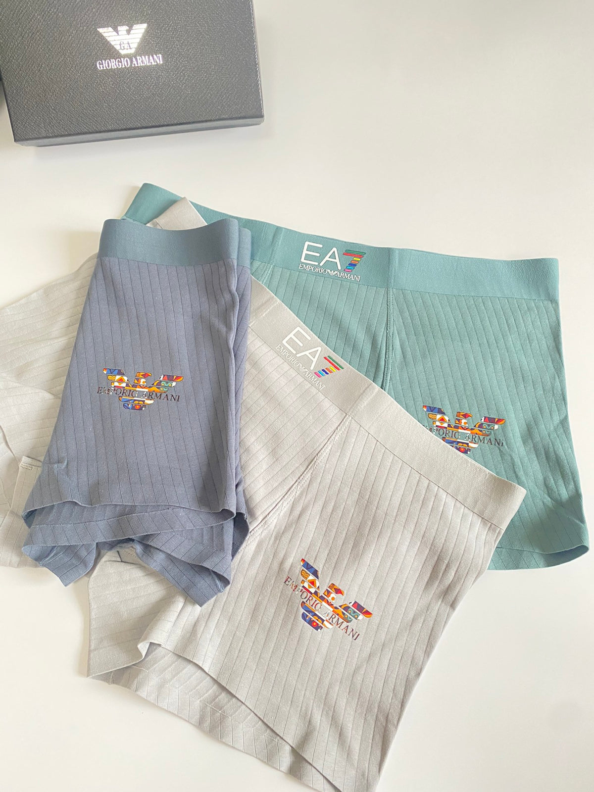 Armani Modal Men's Boxer Briefs - 3-Piece Box