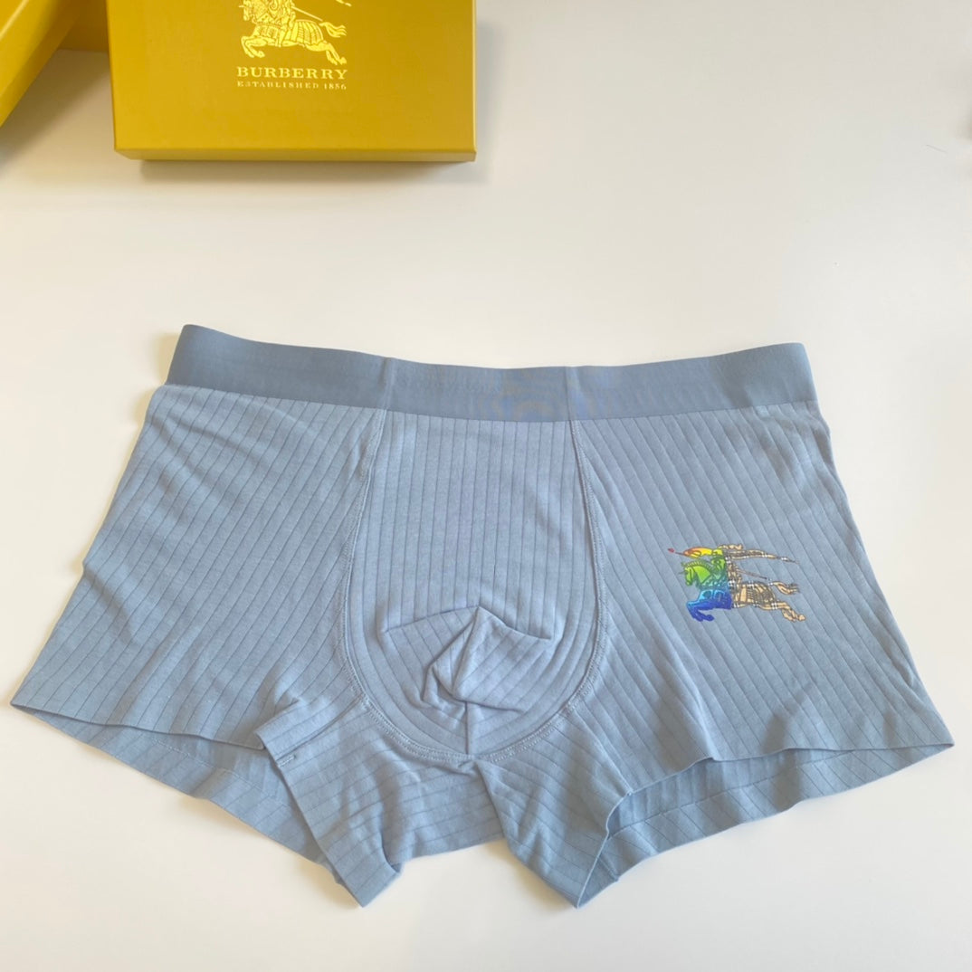 Burberry Cotton Men's Boxer Briefs - 3-Piece Box