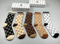 Chanel Cotton Crew Socks - 5-Pair Pack