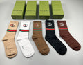 Gucci Cotton Crew Socks - 5-Pair Pack