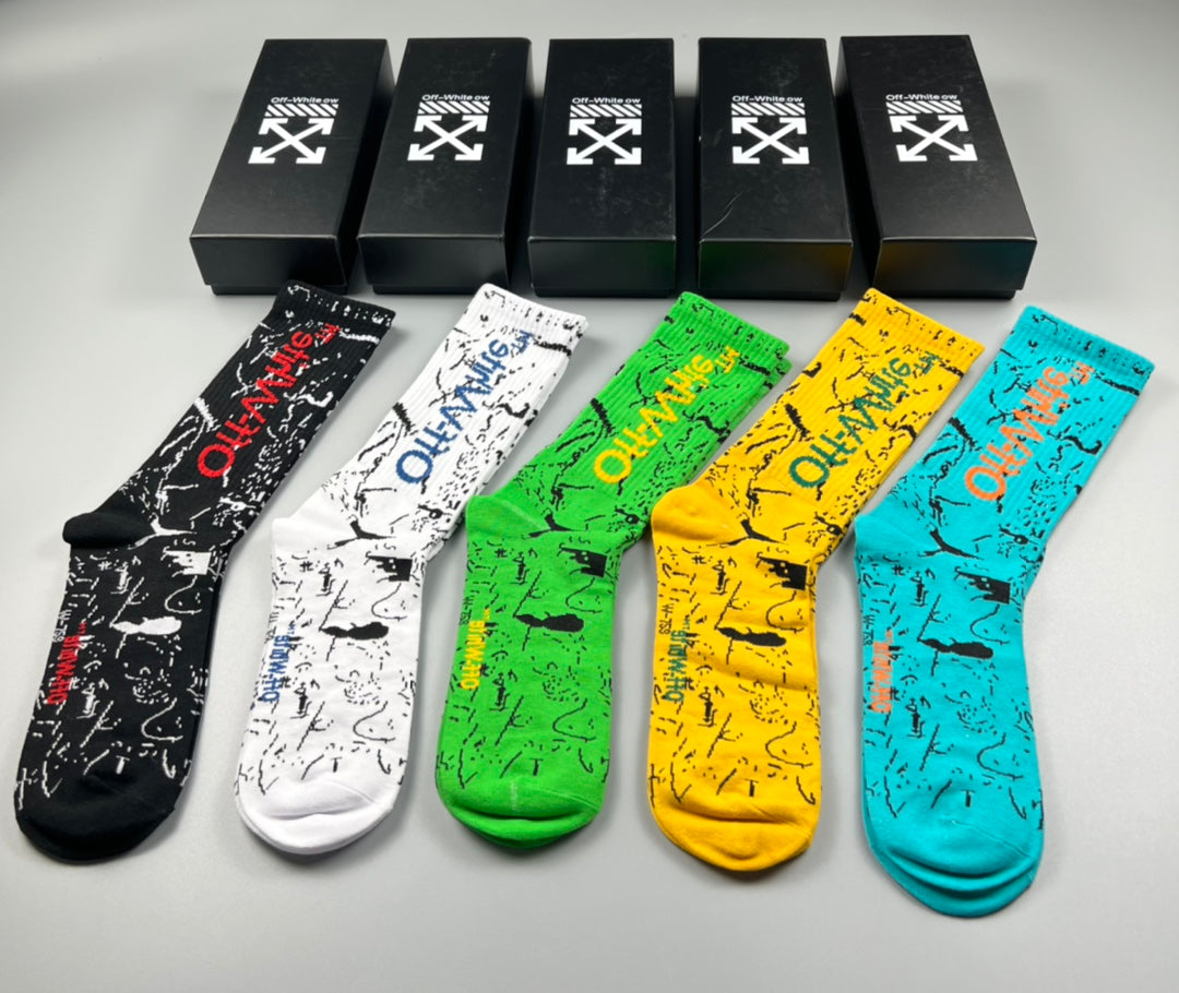 Cotton Short Socks - 5-Pair Pack