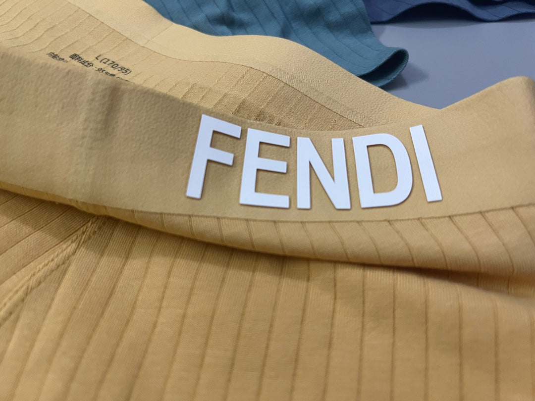 Fendi Cotton Men's Boxer Briefs - 3-Piece Box