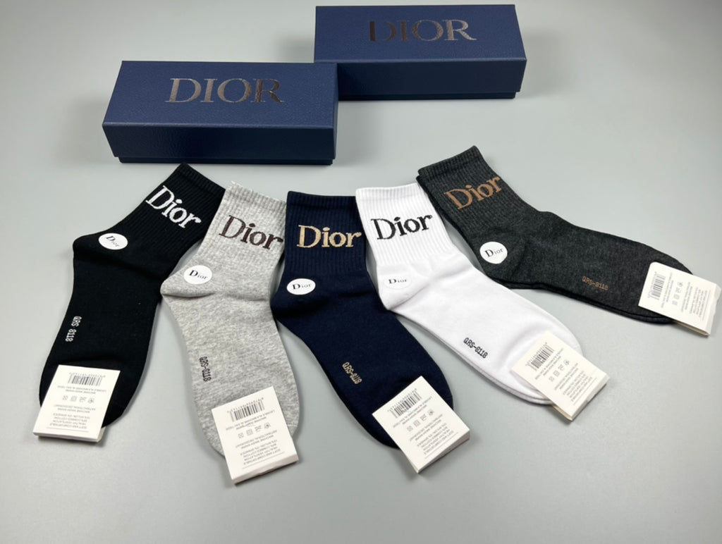Dior Cotton Crew Socks
