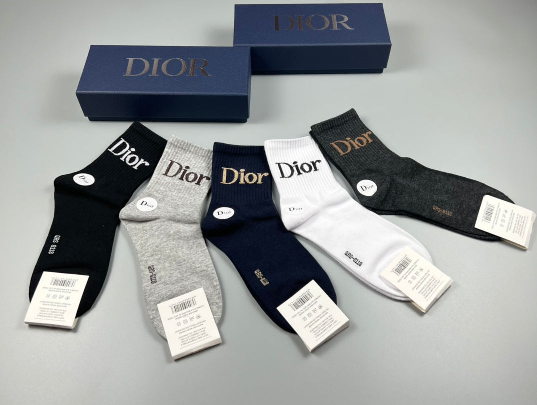 Dior Cotton Crew Socks