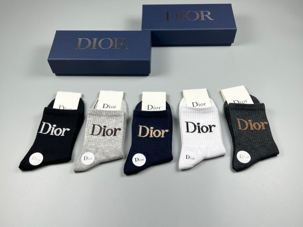 Dior Cotton Crew Socks