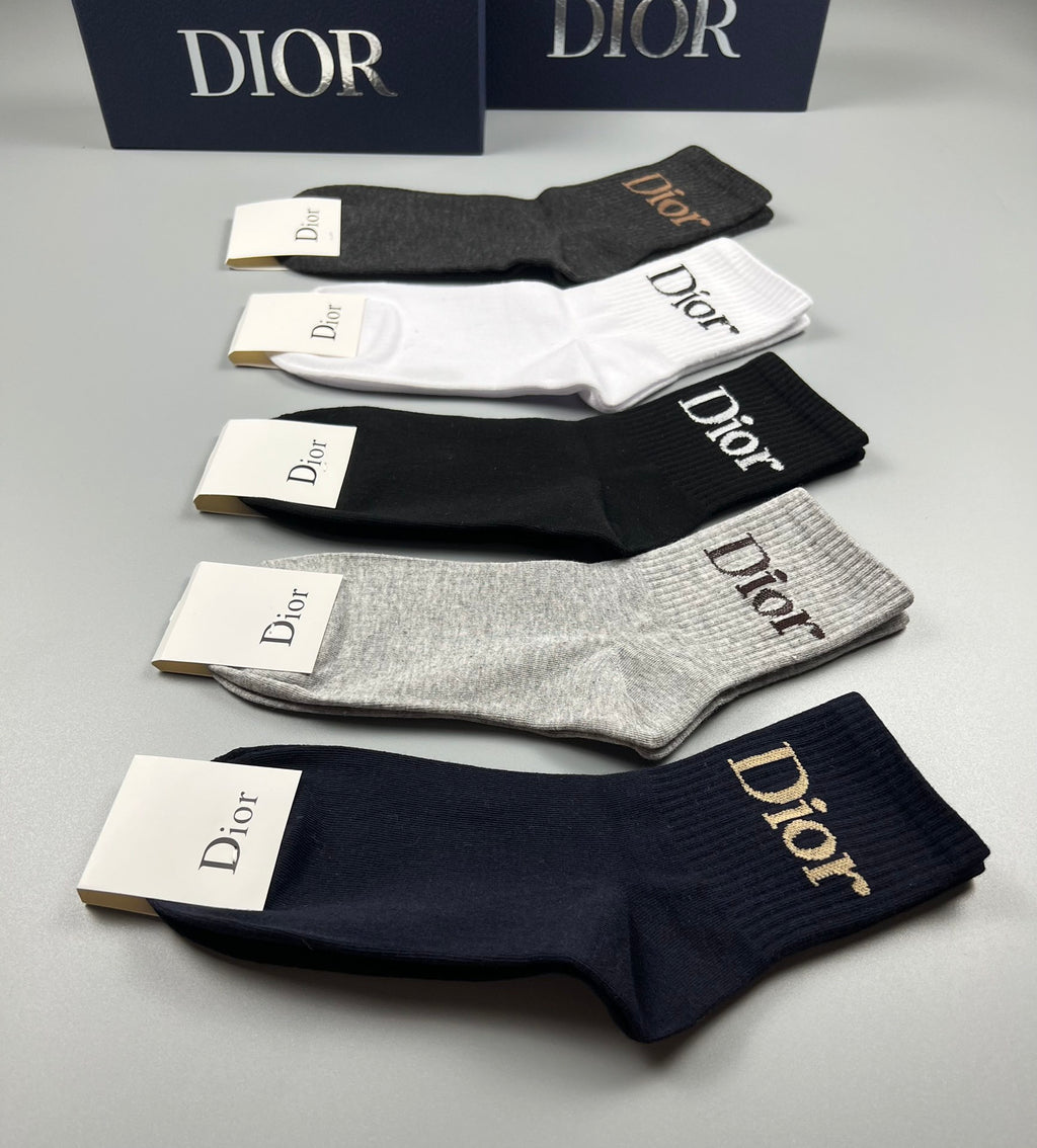 Dior Cotton Crew Socks