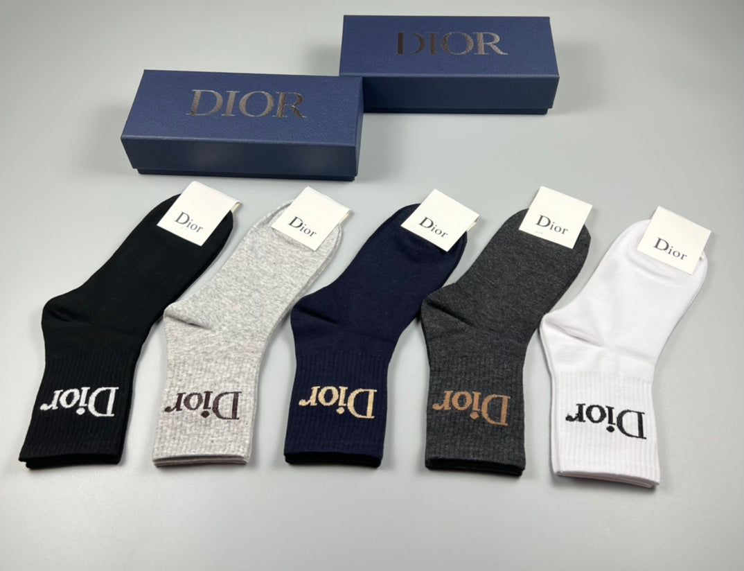Dior Cotton Crew Socks