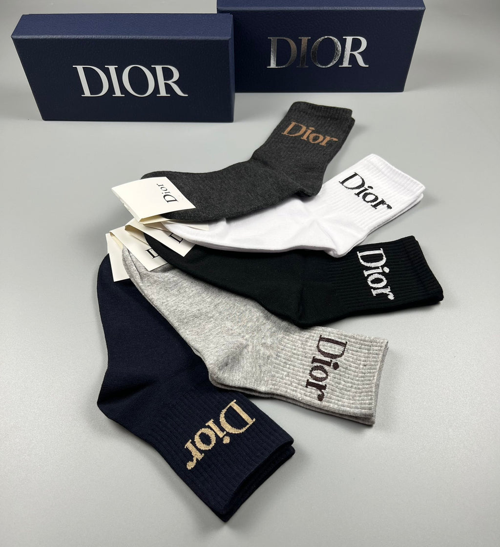 Dior Cotton Crew Socks