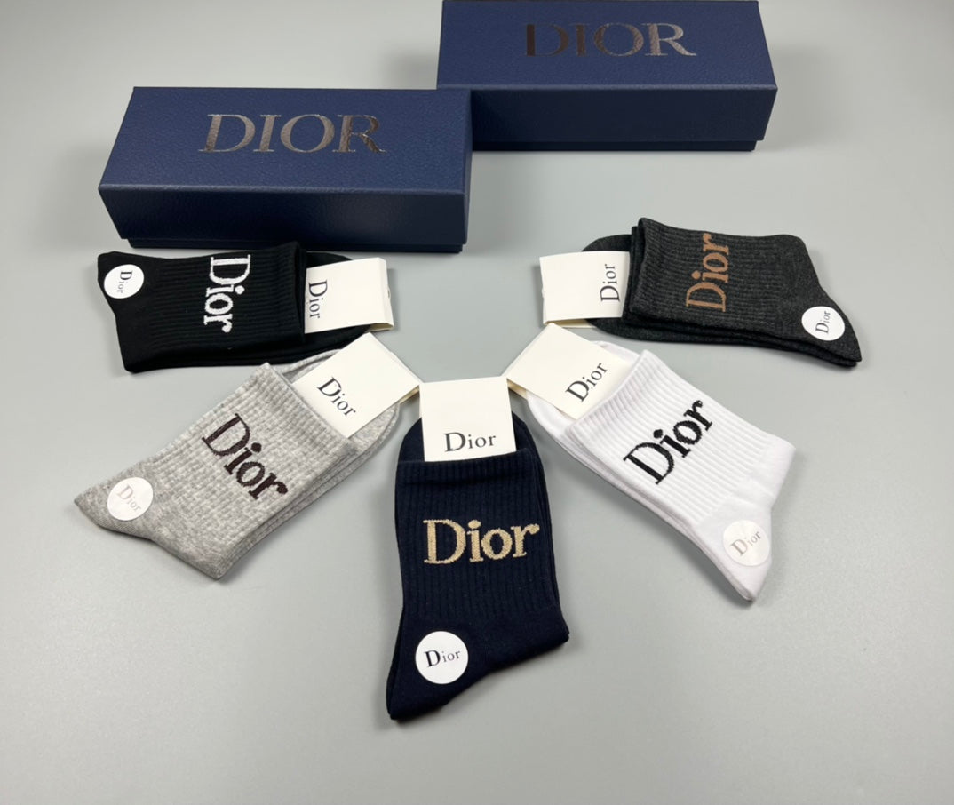 Dior Cotton Crew Socks