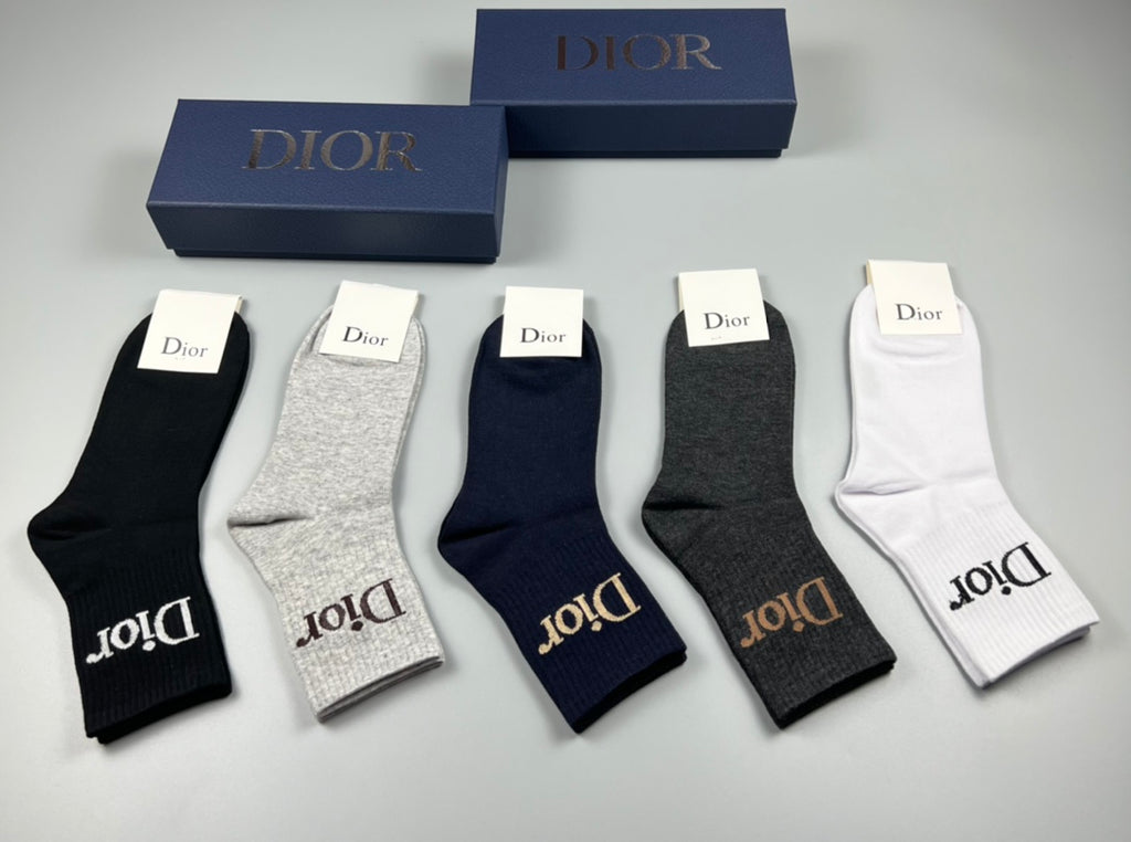 Dior Cotton Crew Socks