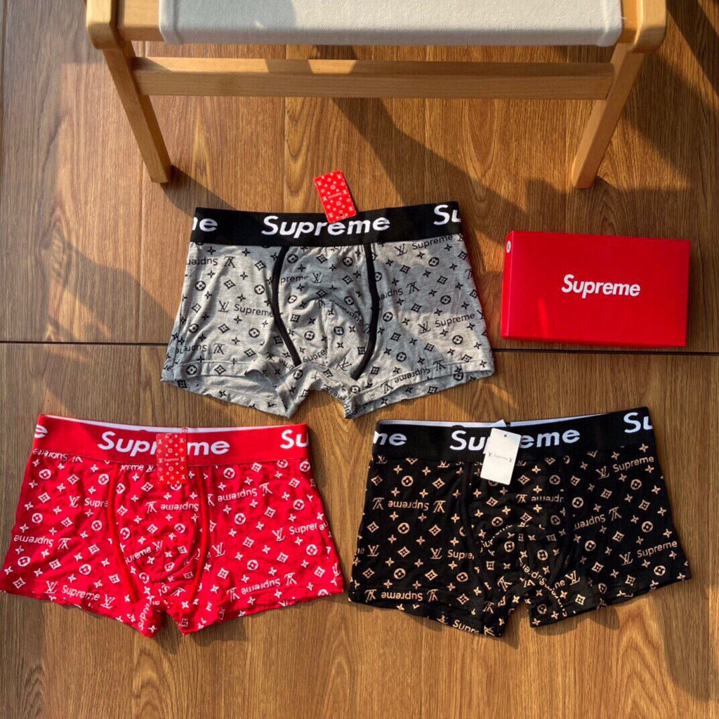 Louis Vuitton Cotton Men's Boxer Briefs - 3-Piece Box - Sizes M-XXL