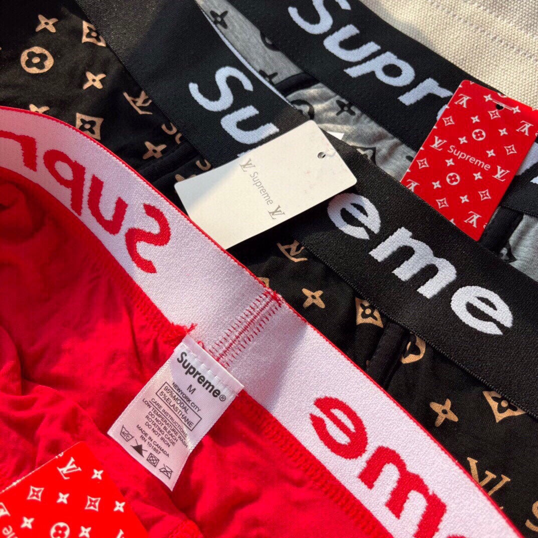Louis Vuitton Cotton Men's Boxer Briefs - 3-Piece Box