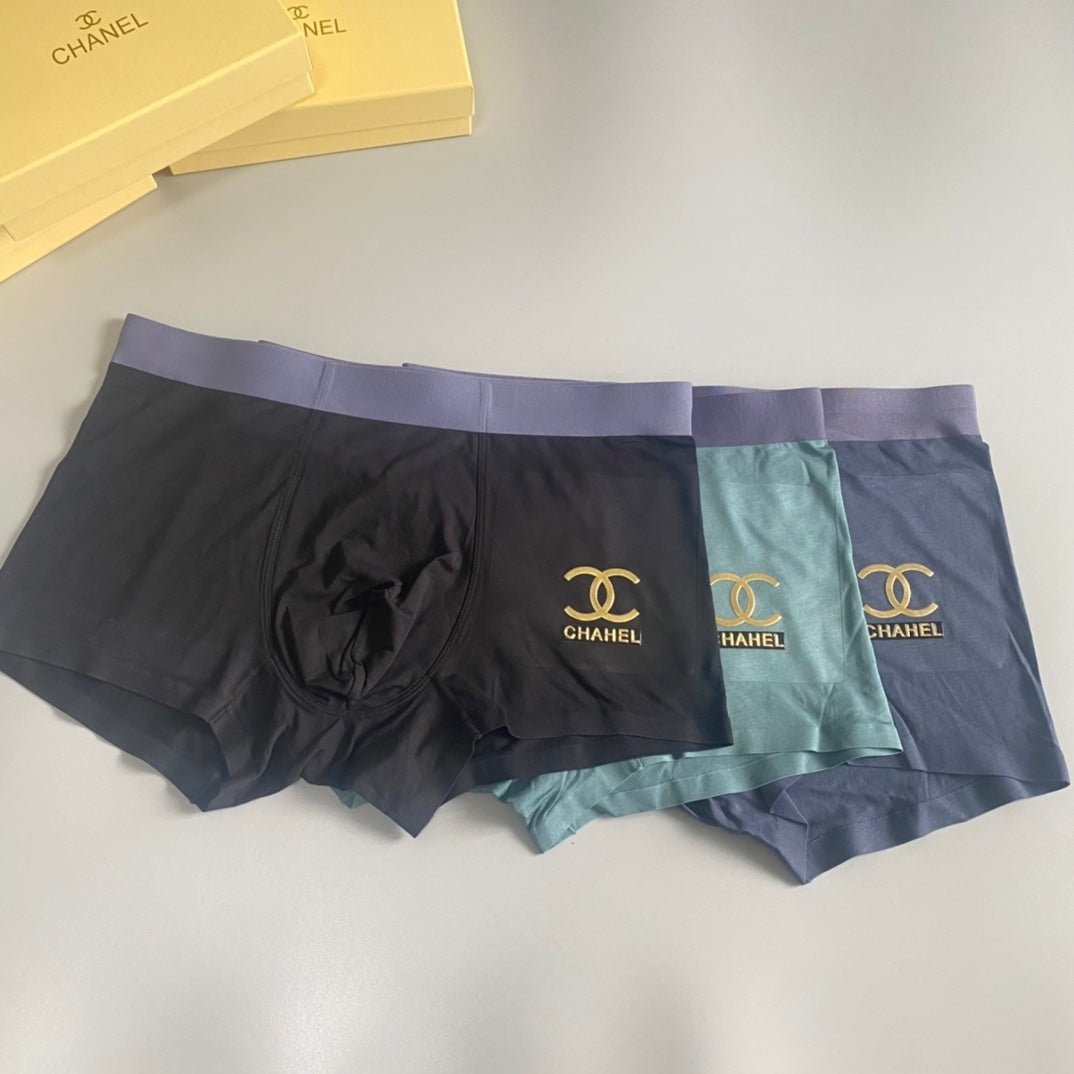 Chanel Modal Men's Boxer Briefs - 3-Piece Box