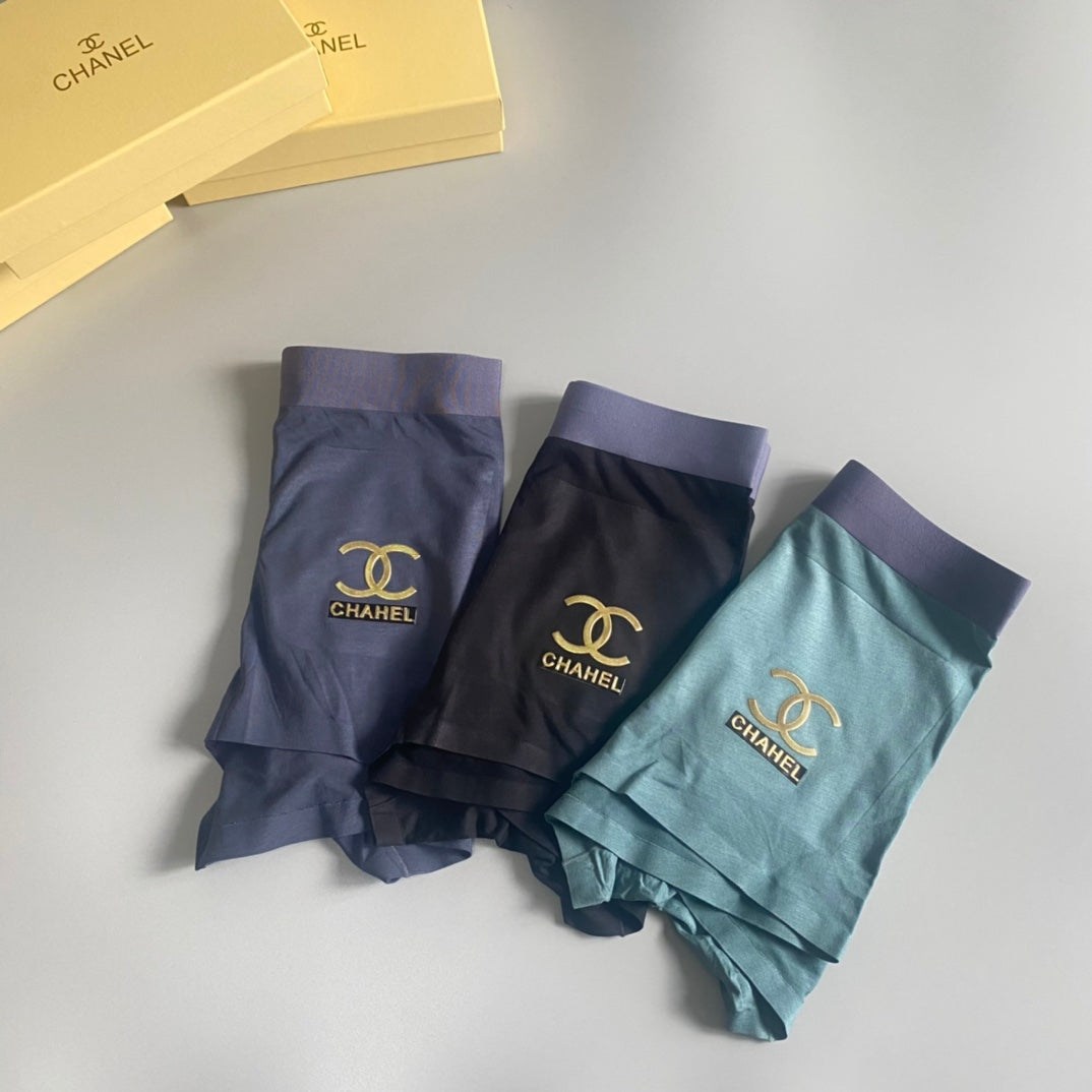 Chanel Modal Men's Boxer Briefs - 3-Piece Box