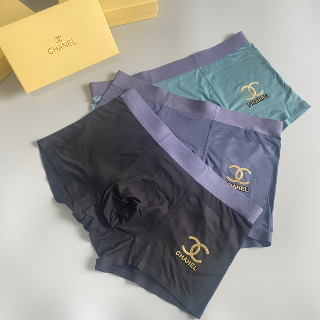 Chanel Modal Men's Boxer Briefs - 3-Piece Box