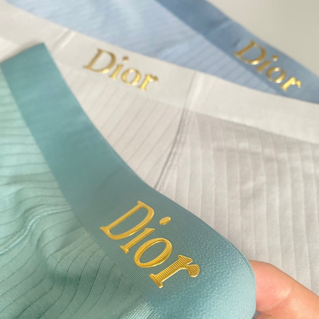 Dior Cotton Men's Boxer Briefs - 3-Piece Box