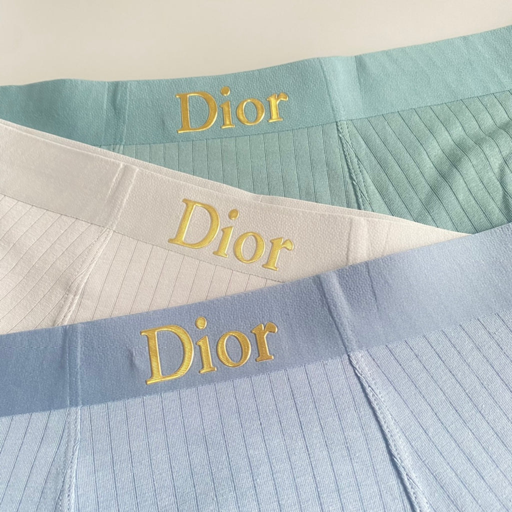 Dior Cotton Men's Boxer Briefs - 3-Piece Box